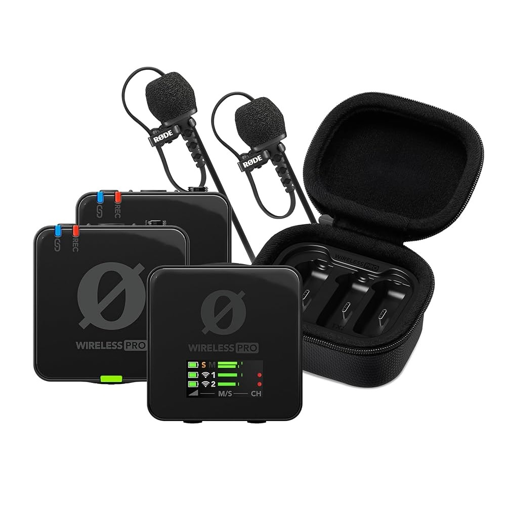Micrófono Inalámbrico RODE Wireless PRO 32-Bit con Estuche