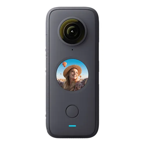 Cámara Insta360 ONE X2 360° 5.7K Sumergible con Estabilizador