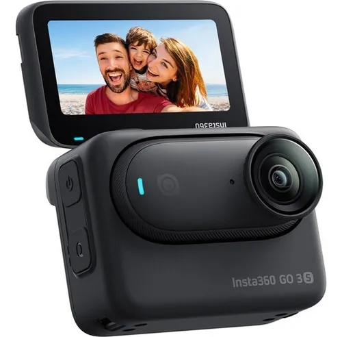 Cámara Insta360 GO 3S 4K Negra 64GB Portátil y Sumergible