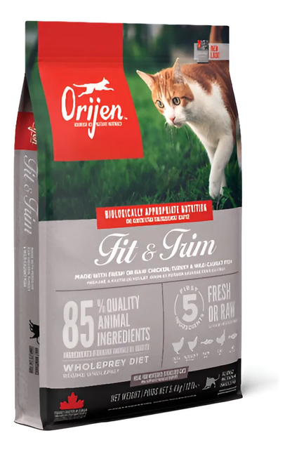 Concentrado premium Orijen Fit & Trim gatos 5.4 kg